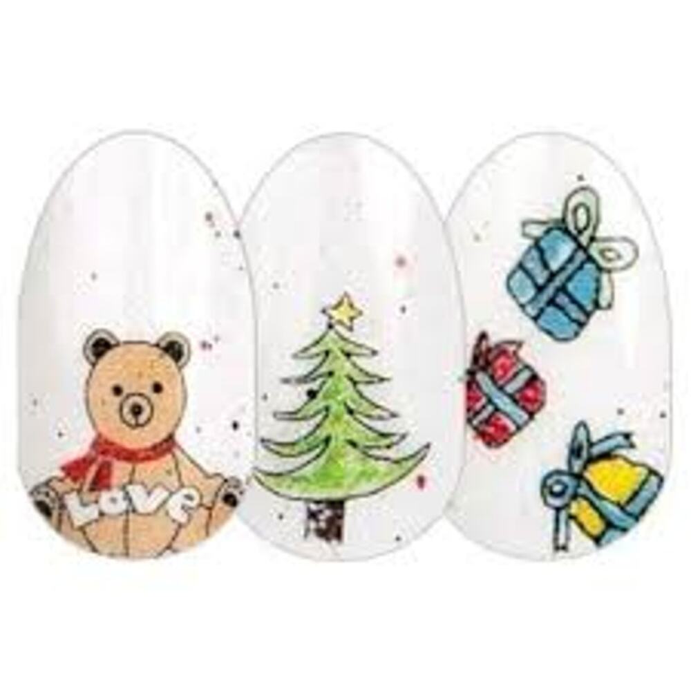 Color Street Nail Polish Strips Give‎ Love Christmas Icons